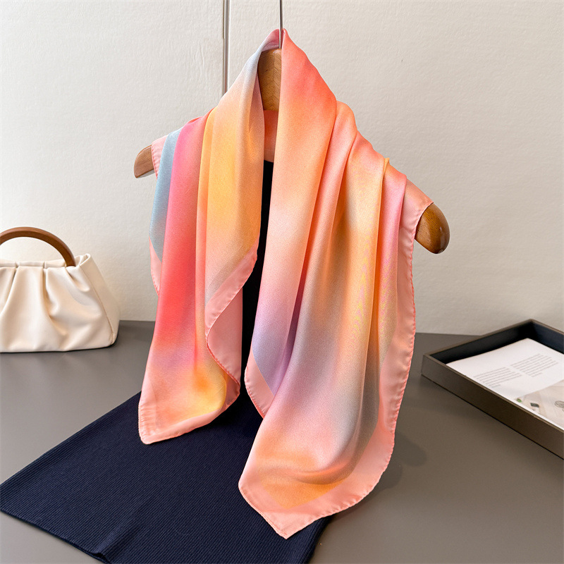 2025 Design Fashion Square Sil - đánh giá và giá Scarf Silk Square