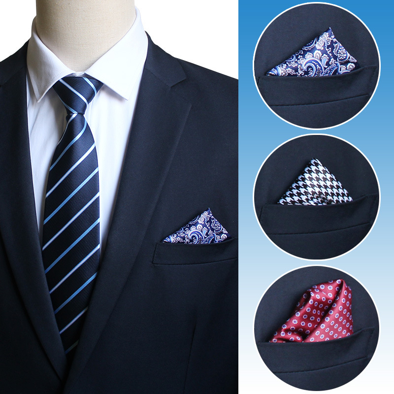Men's Handkerchief for Paisley - đánh giá và giá Pocket Square Set