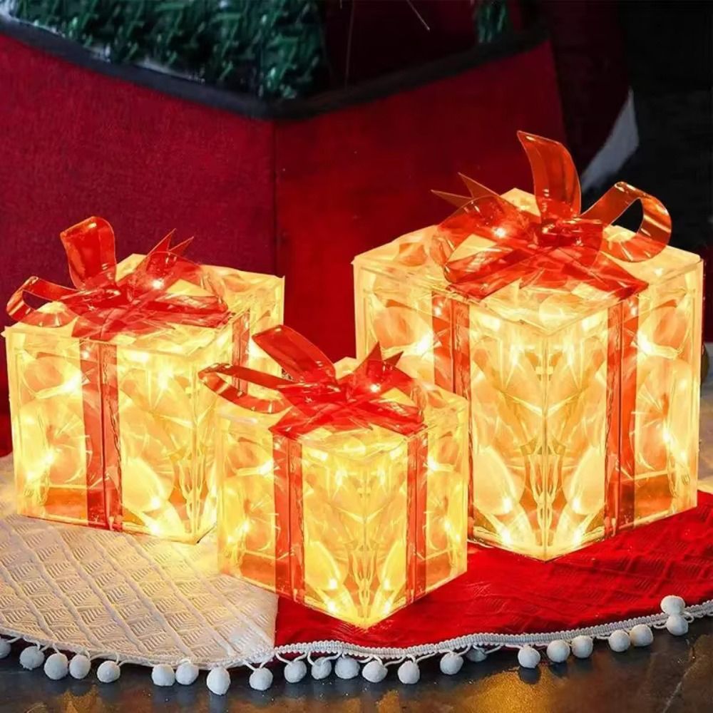 With Bow Christmas Gift Boxes  - đánh giá và giá Bow Tie Pre Tied