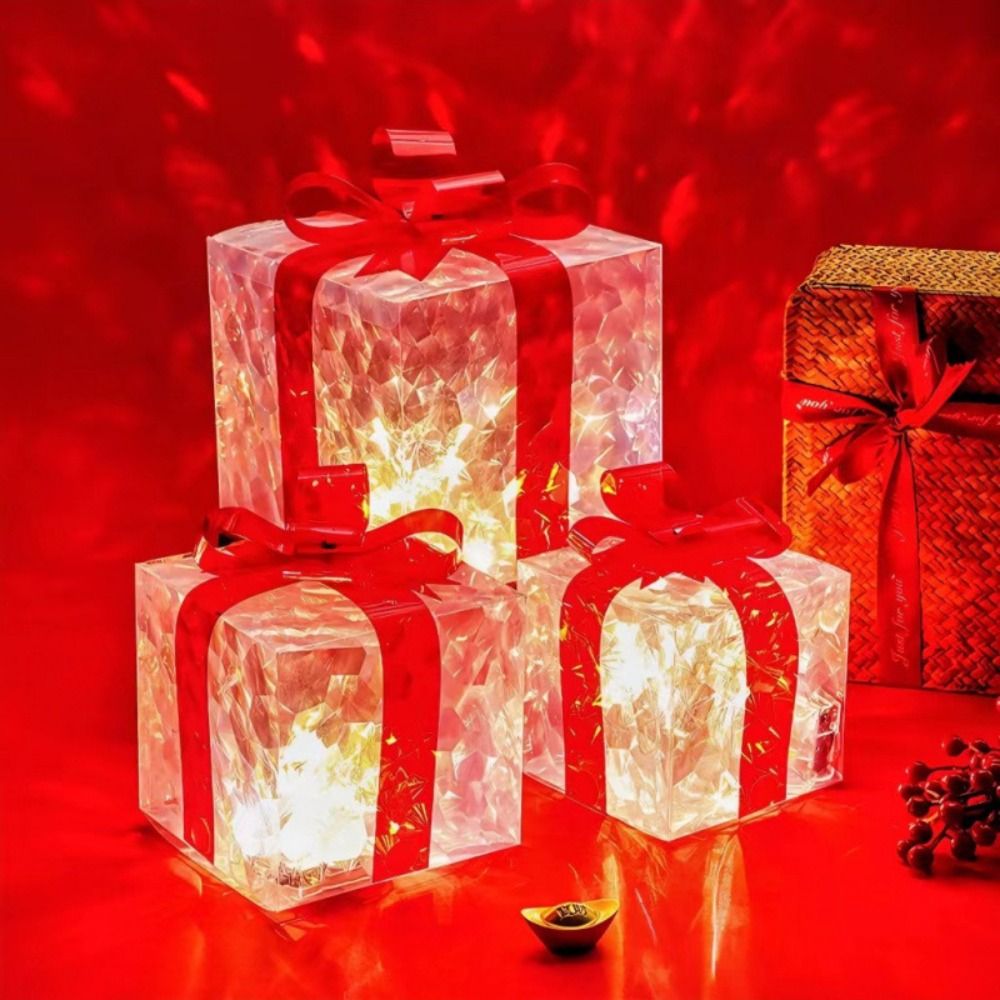 With Bow Christmas Gift Boxes  - đánh giá và giá Bow Tie Pre Tied