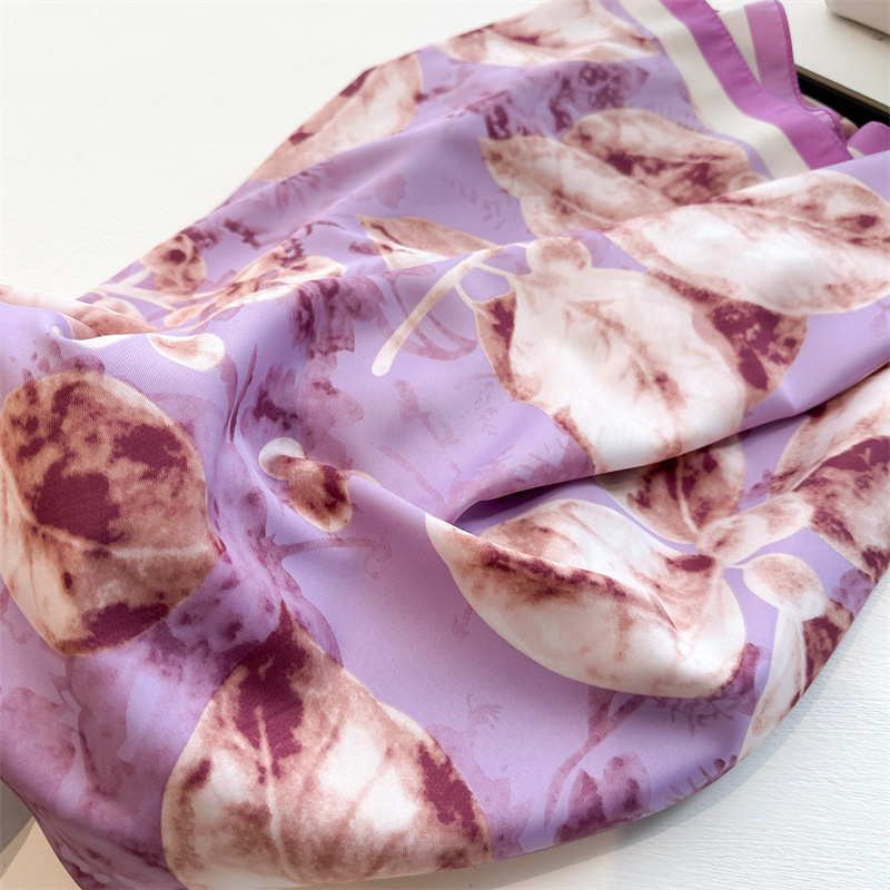 Retro 90cm Printed Large Squar - đánh giá và giá Scarf Silk Square