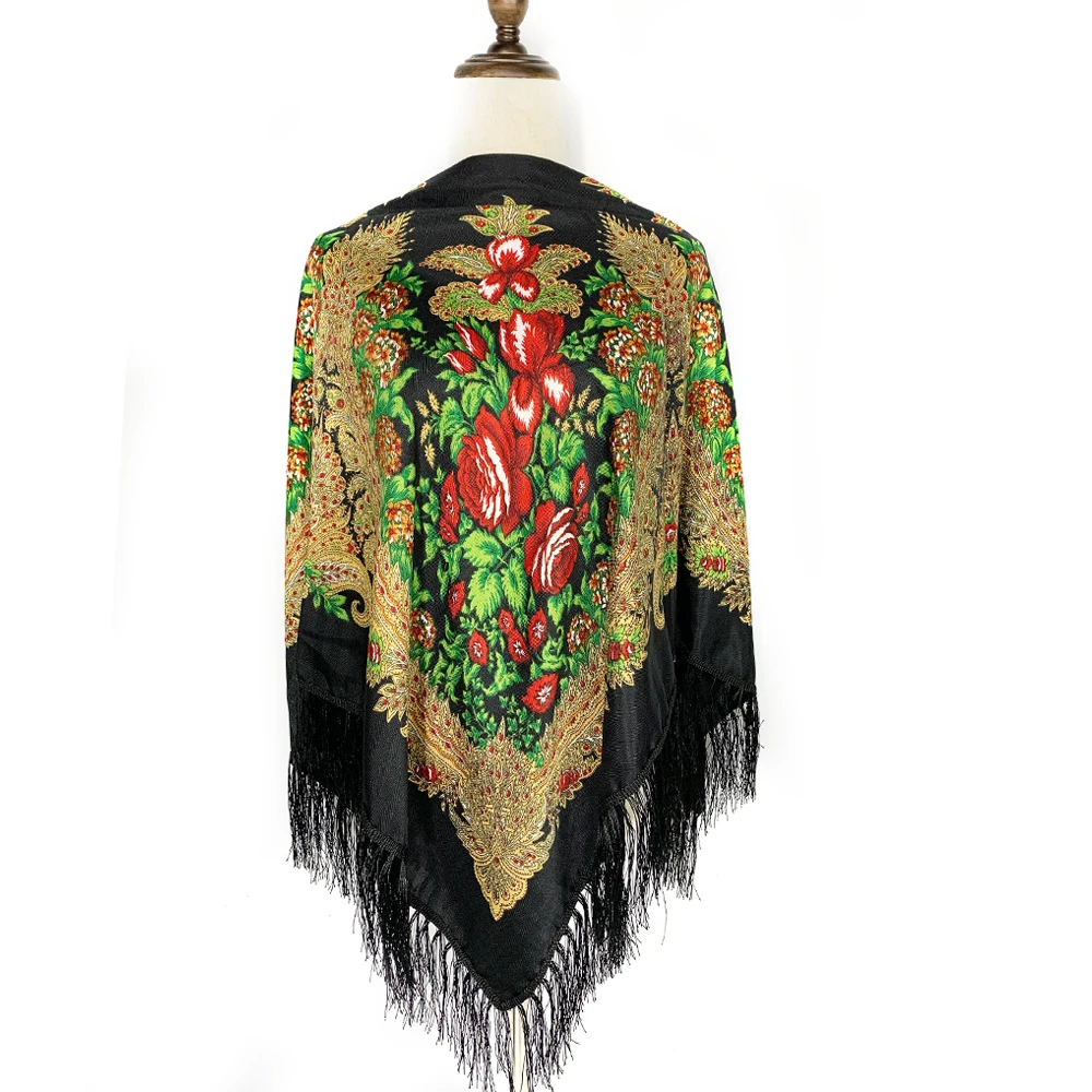 130*130cm Ethnic Style Russian - đánh giá và giá Bandana Cotton