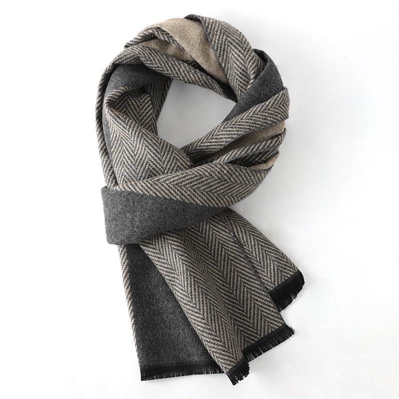 Luxury Winter Men Scarf Shawl  - đánh giá và giá Muffler Men Wool